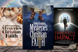 design book cover, ebook cover design, KDP book cover