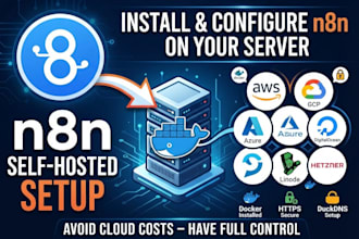 install self hosted n8n on your vps