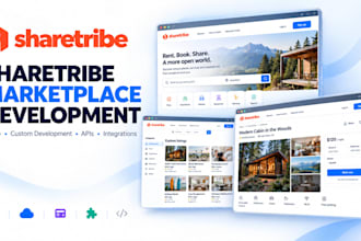 develop and customize your sharetribe marketplace