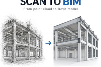 provide professional scan to bim modelling in autodesk revit