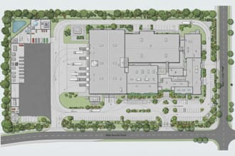 design manufacturing facility layouts industrial site maps and logistics maps