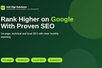 do wordpress on page and technical SEO audit with fixes