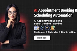 an ai appointment booking and scheduling automation