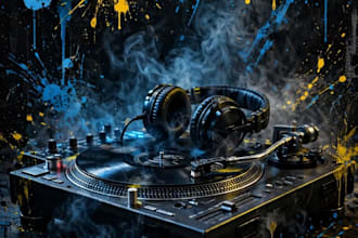 design dj, nightclub and party event flyer in 12 hrs