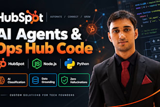 deploy hubspot ai agents with custom operations hub data pipelines