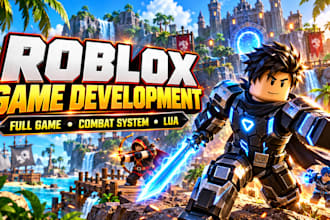 develop roblox game roblox game development full game creation combat system lua