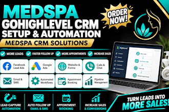 setup medspa crm gohighlevel crm aesthetics medical spa gohighlevel crm expert