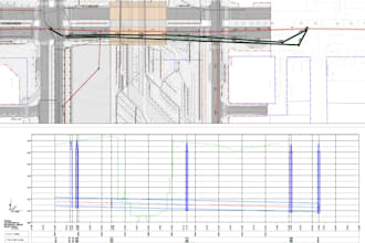 prepare civil engineering drawings in autocad