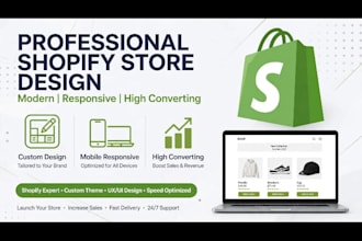 design  modern shopify  store  shopify  website  redesign