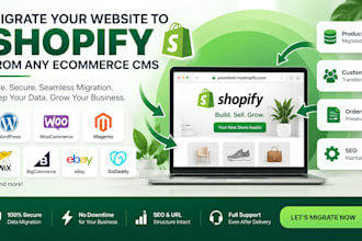 expertly migrate your website from any cms to shopify