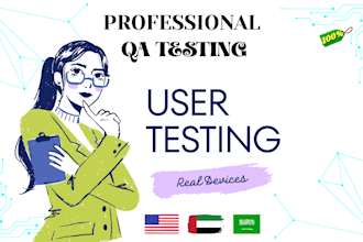 manually test your website and mobile app