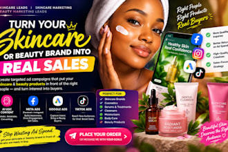 skincare leads skincare marketing beauty marketing leads facebook ads google ads