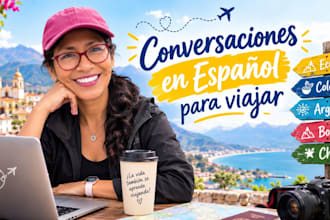 teach you conversational spanish for travel