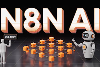 build n8n ai agent, n8n automation, n8n workflow and ai workflow automation,make