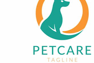 design unique dog paw logo