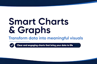 create excel charts, graphs and data visualizations