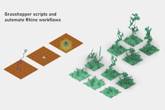 create grasshopper scripts and automate rhino workflows