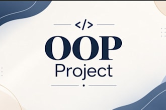 develop java programs and oop projects