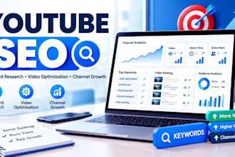 do youtube SEO, keyword research and video optimization