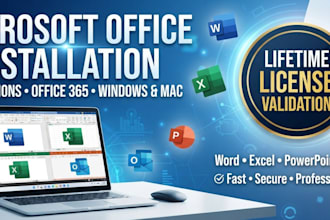 install and activate microsoft office 365 for lifetime use