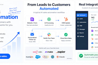 build custom ai sales and CRM automation