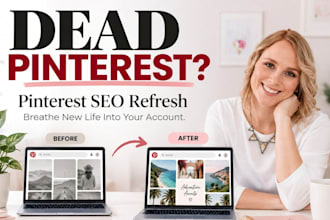 refresh your existing pinterest account with SEO