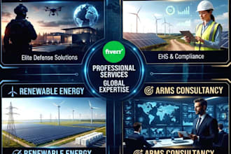 provide elite defense, ehs, renewable energy, and arms consultancy