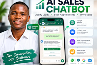 build an ai sales chatbot for lead qualification and appointment booking