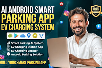 build ai android smart parking app ev charging system ev charging locatorap