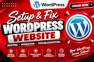 fix, migrate and optimize kinsta hostinger wordpress elementor website