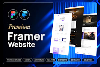 convert figma to framer and build a responsive website