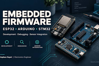 develop and debug esp32 arduino and stm32 firmware