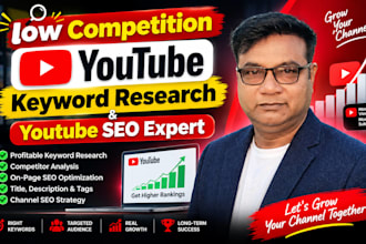 find low competition youtube keywords research