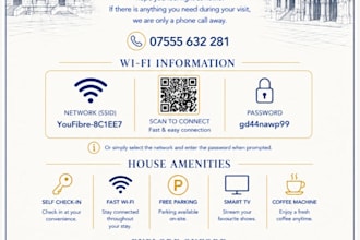 design a professional leaflet or flyer for your business