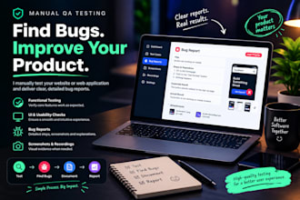 do manual QA testing for your website or web app