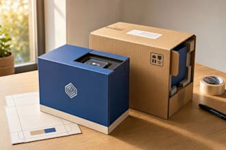 do product packaging box design and amazon packaging design