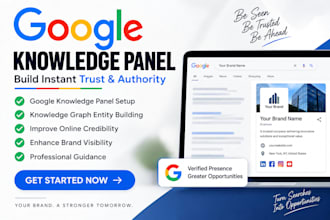 create google knowledge panel and knowledge graph for brand authority