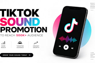 tiktok sound promotion, run tiktok ads to 900k active audience, tiktok video ads