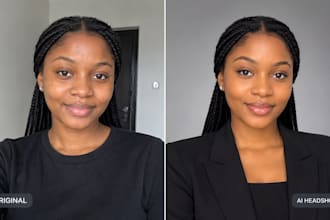 ai headshot cv linkedin headshot profile picture business corporate ai portrait