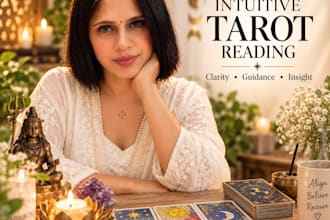give you an intuitive tarot reading for clarity and guidance