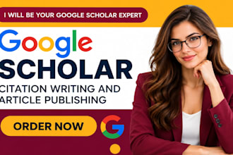 write and publish research articles in google scholar journals