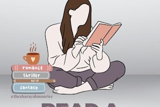 be your bookreader, arcreader and offer honest review on goodread, alpha reader