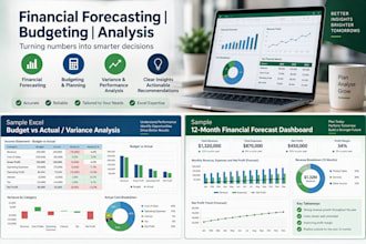 create financial reports, budgets and forecasts in excel