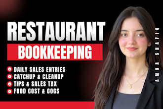 do restaurant bookkeeping in quickbooks online
