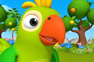 3d kids videos x nursery rhymes