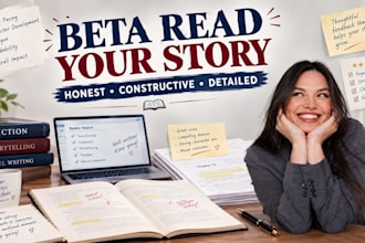 beta read your fiction or fanfiction