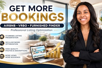 optimize your airbnb vrbo furnished finder listing to get more bookings