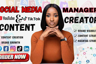 social media marketing manager social media content creator social media manager