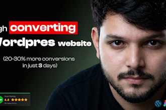 create an animated wordpress website without elementor