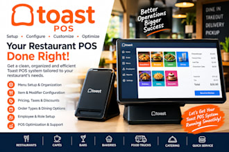 configure, customize and optimize your toast pos system